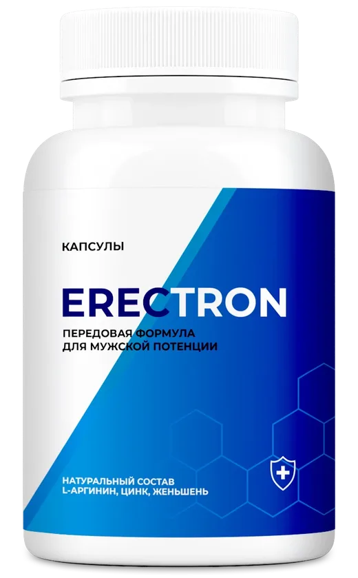 Erectron — капсулы, упаковка