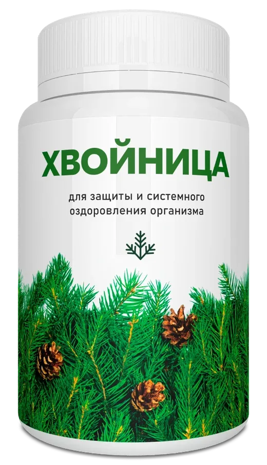 Хвойница — порошок, упаковка