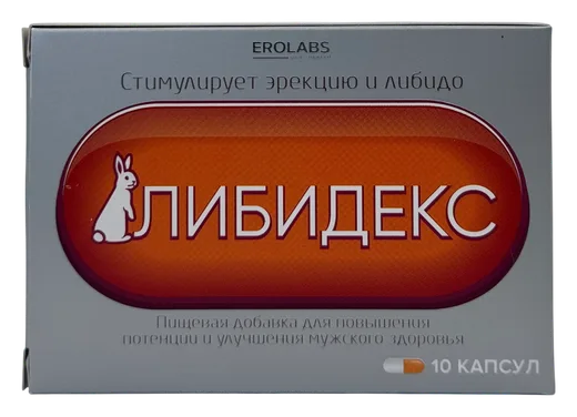 Libidex — капсулы, упаковка
